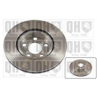 Jeu de 2 disques de frein avant QUINTON HAZELL BDC4620