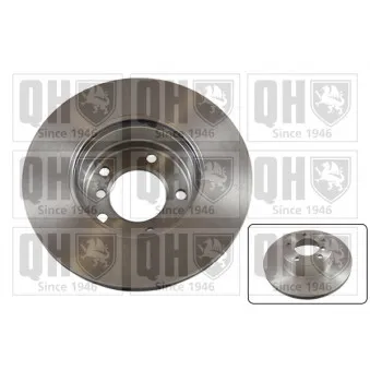 Jeu de 2 disques de frein avant QUINTON HAZELL BDC4623