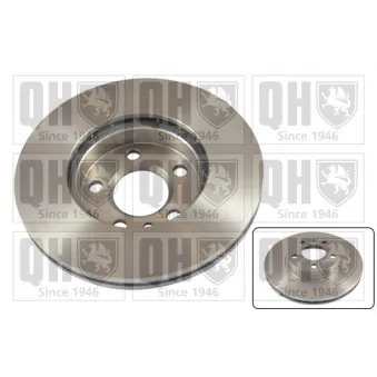 Jeu de 2 disques de frein avant QUINTON HAZELL BDC4628
