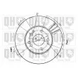 Jeu de 2 disques de frein avant QUINTON HAZELL BDC4639 - Visuel 2