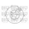 Jeu de 2 disques de frein avant QUINTON HAZELL BDC4640 - Visuel 2