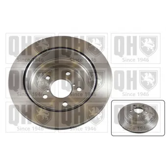 Jeu de 2 disques de frein arrière QUINTON HAZELL BDC4642
