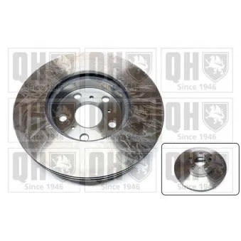 Jeu de 2 disques de frein avant QUINTON HAZELL BDC4644