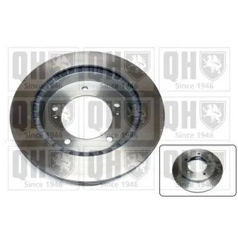 Jeu de 2 disques de frein avant QUINTON HAZELL BDC4667