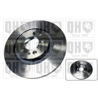 Jeu de 2 disques de frein avant QUINTON HAZELL BDC4668