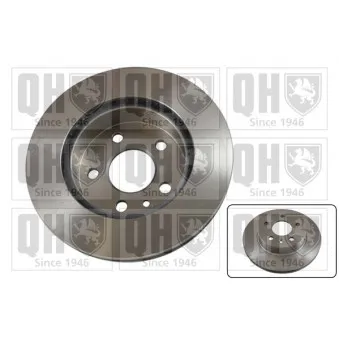 Jeu de 2 disques de frein avant QUINTON HAZELL BDC4670