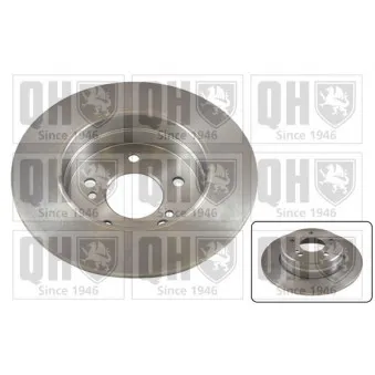 Jeu de 2 disques de frein arrière QUINTON HAZELL BDC4673
