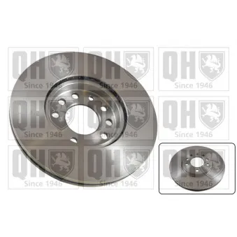 Jeu de 2 disques de frein avant QUINTON HAZELL BDC4678