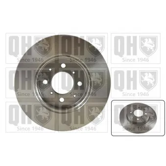 Jeu de 2 disques de frein avant QUINTON HAZELL BDC4682