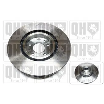 Jeu de 2 disques de frein avant QUINTON HAZELL BDC4684