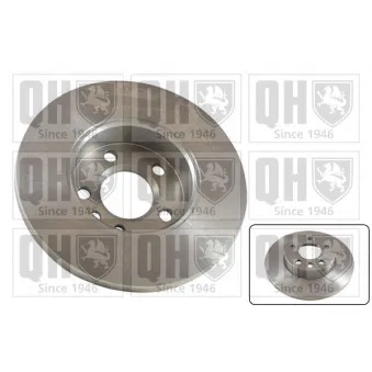 Jeu de 2 disques de frein avant QUINTON HAZELL BDC4734