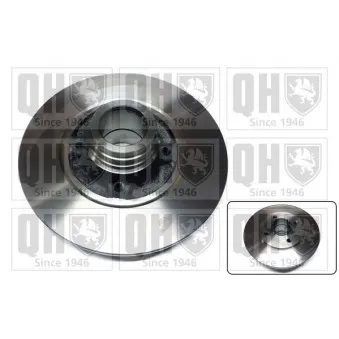 Jeu de 2 disques de frein arrière QUINTON HAZELL BDC4738