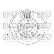 Jeu de 2 disques de frein avant QUINTON HAZELL BDC4742 - Visuel 2