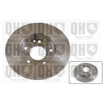 Jeu de 2 disques de frein avant QUINTON HAZELL BDC4745