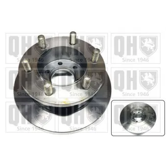 Jeu de 2 disques de frein avant QUINTON HAZELL BDC4759