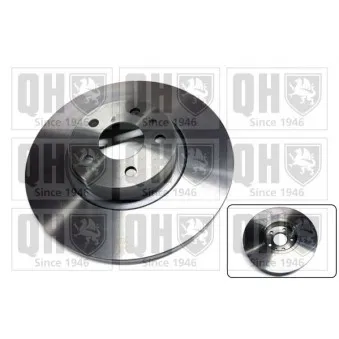 Jeu de 2 disques de frein avant QUINTON HAZELL BDC4769