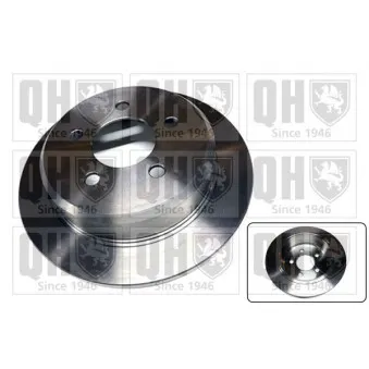 Jeu de 2 disques de frein arrière QUINTON HAZELL