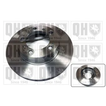 Jeu de 2 disques de frein avant QUINTON HAZELL BDC4790