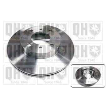 Jeu de 2 disques de frein avant QUINTON HAZELL BDC4805
