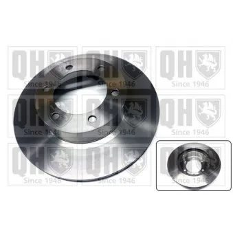 Jeu de 2 disques de frein avant QUINTON HAZELL