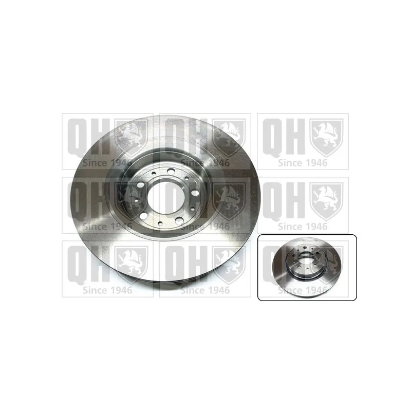 Jeu de 2 disques de frein avant QUINTON HAZELL BDC4810