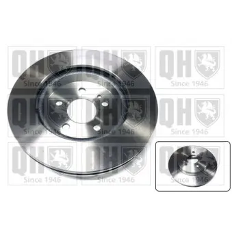 Jeu de 2 disques de frein avant QUINTON HAZELL BDC4817