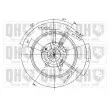 Jeu de 2 disques de frein arrière QUINTON HAZELL BDC4843 - Visuel 2