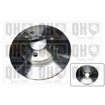 Jeu de 2 disques de frein arrière QUINTON HAZELL BDC4869