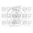 Jeu de 2 disques de frein arrière QUINTON HAZELL BDC4938 - Visuel 2