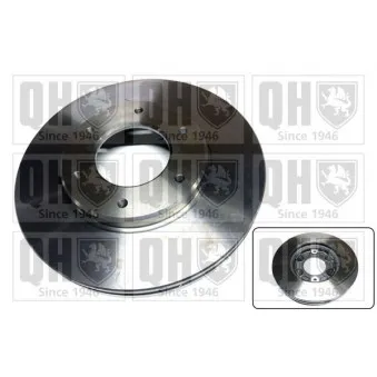 Jeu de 2 disques de frein avant QUINTON HAZELL BDC4945