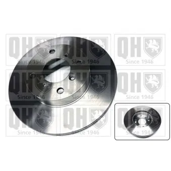 Jeu de 2 disques de frein avant QUINTON HAZELL BDC4954