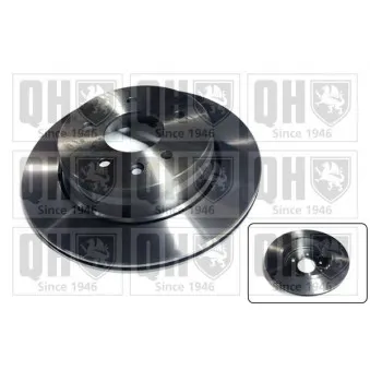 Jeu de 2 disques de frein arrière QUINTON HAZELL BDC5032