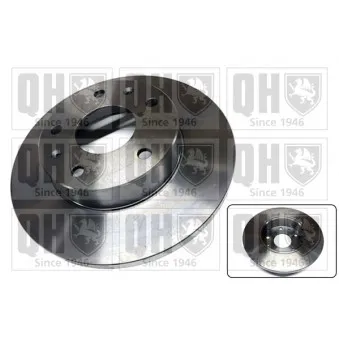 Jeu de 2 disques de frein avant QUINTON HAZELL BDC5040