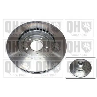 Jeu de 2 disques de frein avant QUINTON HAZELL BDC5062