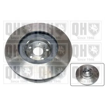Disque de frein avant droit QUINTON HAZELL BDC5090