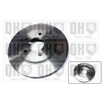 Jeu de 2 disques de frein avant QUINTON HAZELL BDC5145