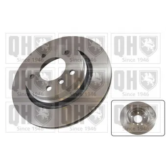 Jeu de 2 disques de frein arrière QUINTON HAZELL BDC5147