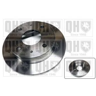 Jeu de 2 disques de frein avant QUINTON HAZELL BDC5159