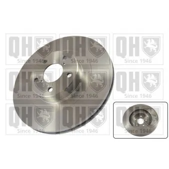 Jeu de 2 disques de frein avant QUINTON HAZELL BDC5165
