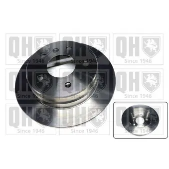 Jeu de 2 disques de frein arrière QUINTON HAZELL BDC5173
