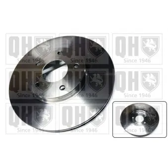 Jeu de 2 disques de frein avant QUINTON HAZELL