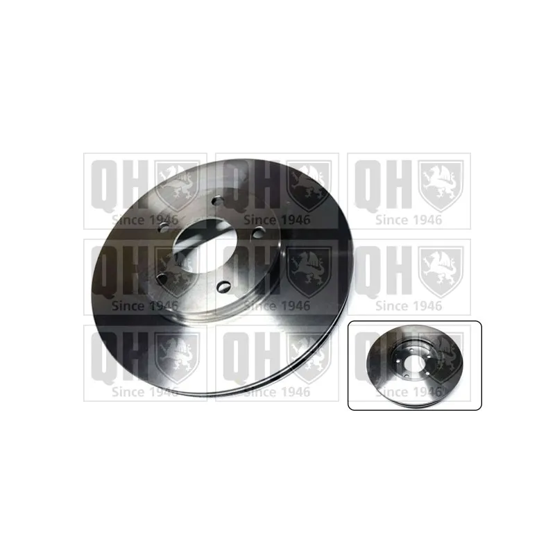 Jeu de 2 disques de frein avant QUINTON HAZELL BDC5185