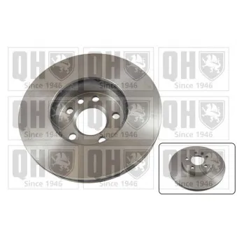 Jeu de 2 disques de frein avant QUINTON HAZELL BDC5198