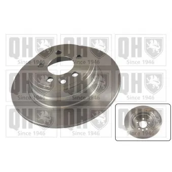 Jeu de 2 disques de frein arrière QUINTON HAZELL BDC5220