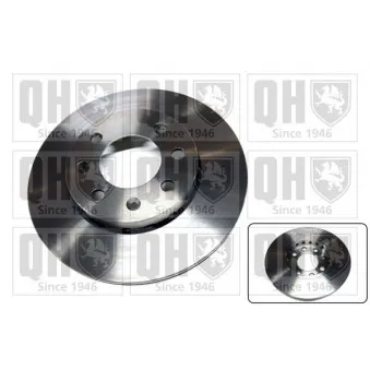 Jeu de 2 disques de frein avant QUINTON HAZELL BDC5223
