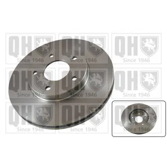 Jeu de 2 disques de frein avant QUINTON HAZELL BDC5237