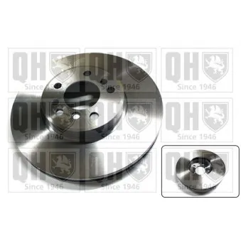 Jeu de 2 disques de frein avant QUINTON HAZELL BDC5250