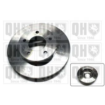Jeu de 2 disques de frein avant QUINTON HAZELL