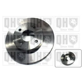 Jeu de 2 disques de frein avant QUINTON HAZELL BDC5275