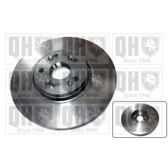 Jeu de 2 disques de frein avant QUINTON HAZELL BDC5279